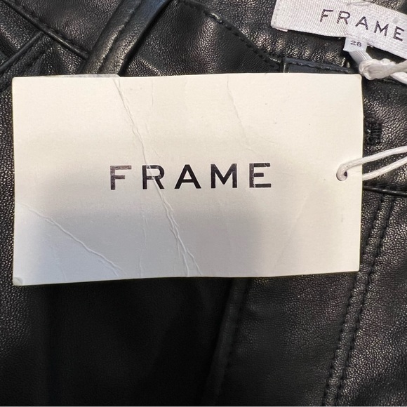 Frame Leather Shorts - Picture 9 of 13